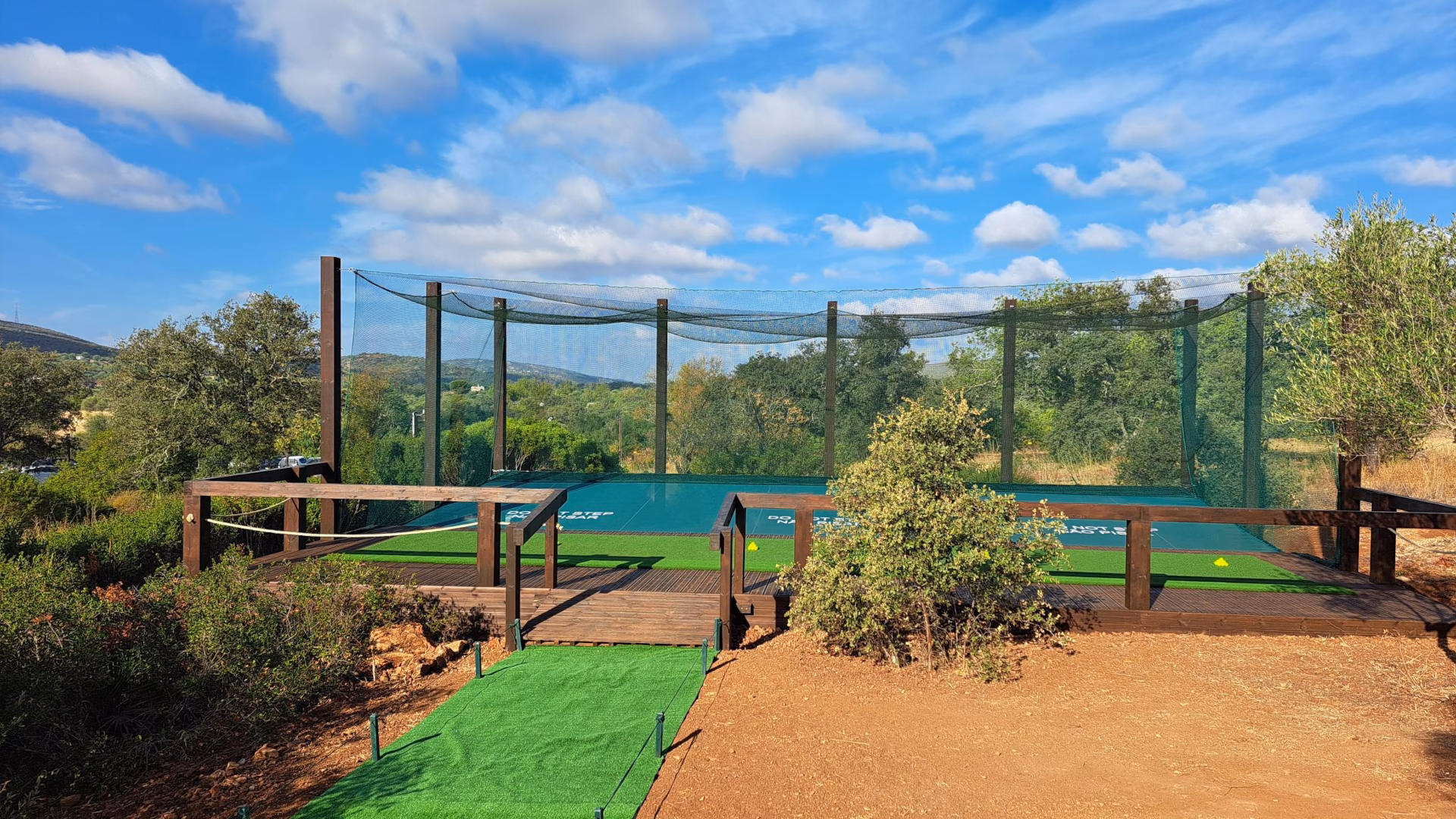 Ombria Golf Opens New Warm-Up Area